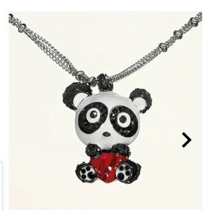 Panda charm necklace